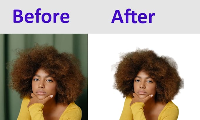 photo editing,do background removal, hair masking, cut out images