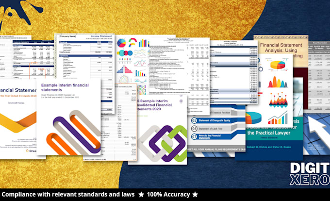 create financial statements and forecasts