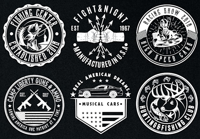 do vintage retro logo for your business and brand