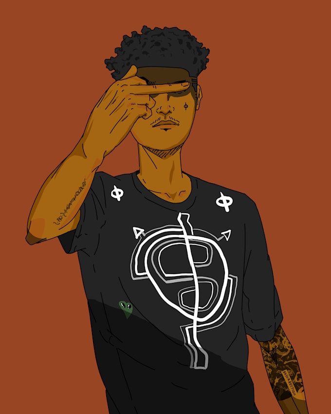 illustrate a cover album art for you