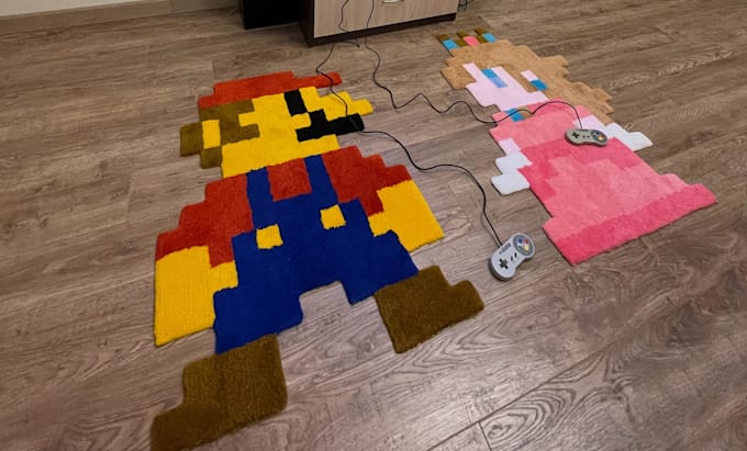 make a real custom rug with this or your