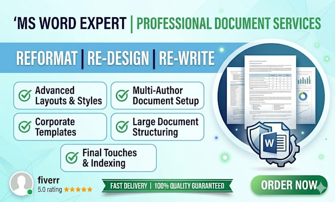 format, design, edit, create, and a ms word document