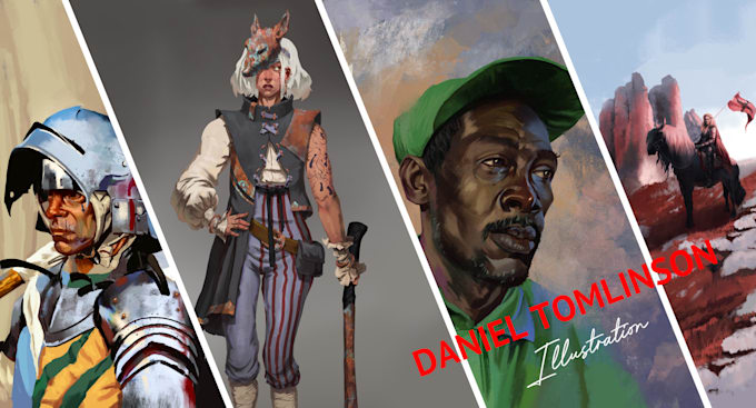 digital paint, illustration and design no ai