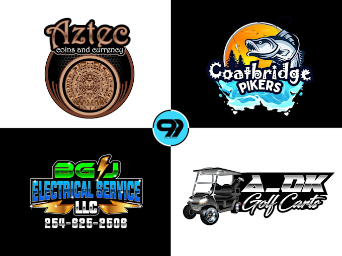 design a creative 3d professional logo for your business