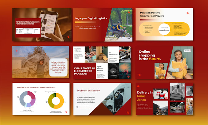revamp, redesign an impressive powerpoint presentation