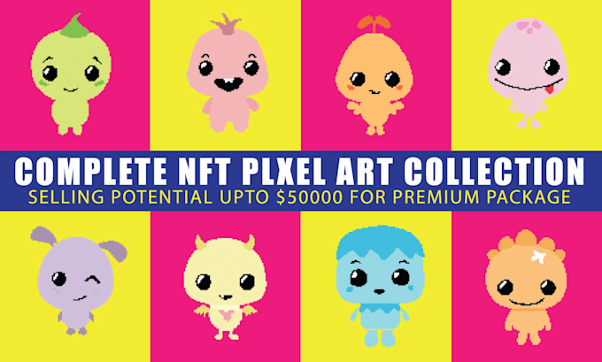 create a pixel collectibles for nft collections