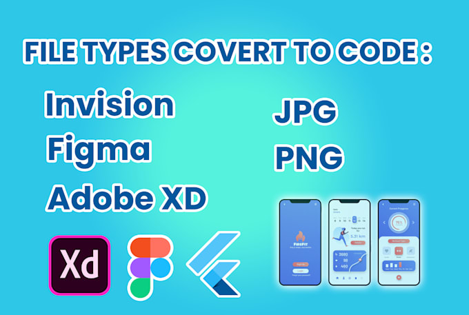 Convert your ui design to a flutter app by Unique_thinker | Fiverr