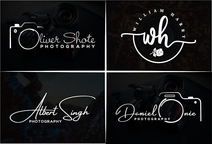 do signature logo photography or watermark design