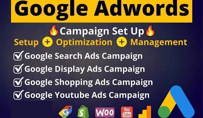 set up google ads and optimize  PPC campaigns