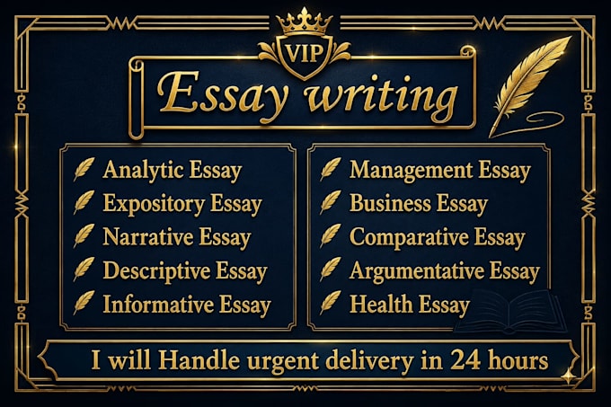 write professional essay writing, research summary, article and report