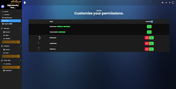 create a professional discord community server for your business or project
