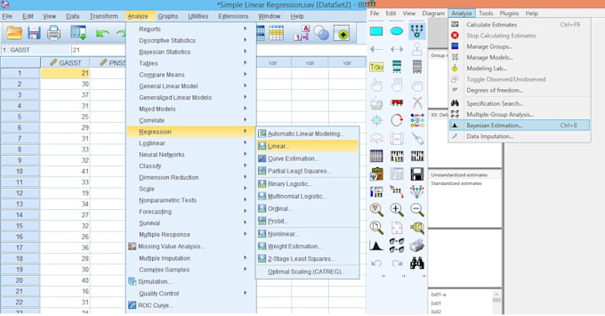 help in advance statistical data analysis and reporting