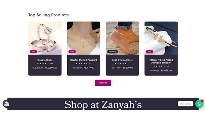build shopify dropshipping ecommerce website shopify store