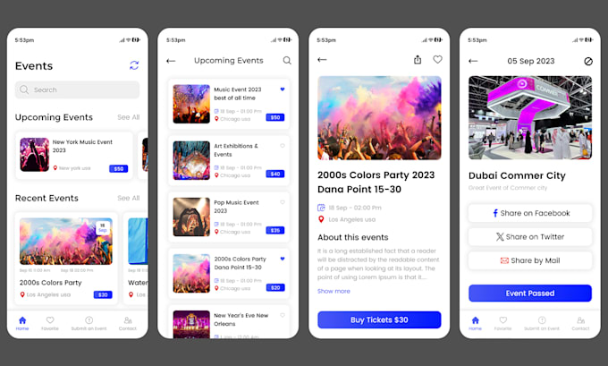 do super professional ui ux design for your mobile app design