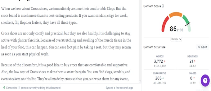 write surfer seo and neuron writer optimized content, articles, blog posts