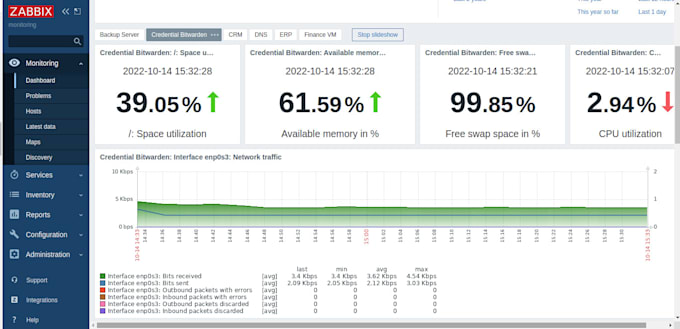 install and configure zabbix server