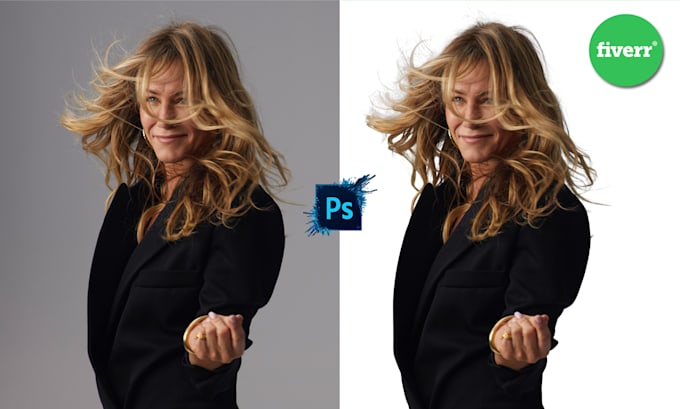 do hair masking, remove bg, multi clipping path, and layer separation