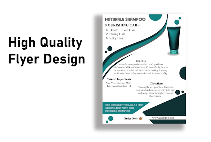 do flyer design and product background removal