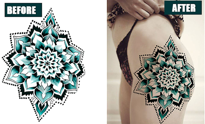 do unique traditional, mandala, polynesian tattoo design