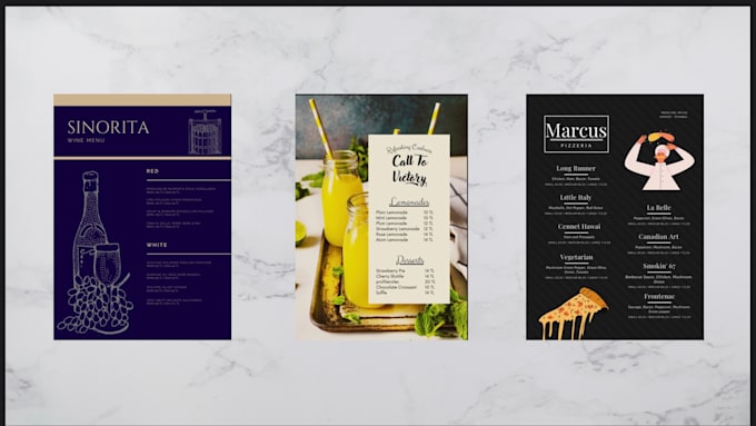 Design restaurant menu,bar cafe menu by Khanofghost | Fiverr