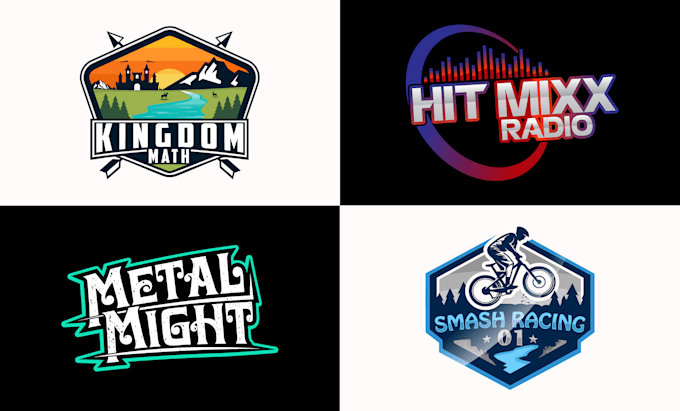 be your a creative mascot, emblem, round logo designer