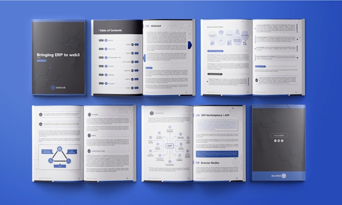 design a professional white paper