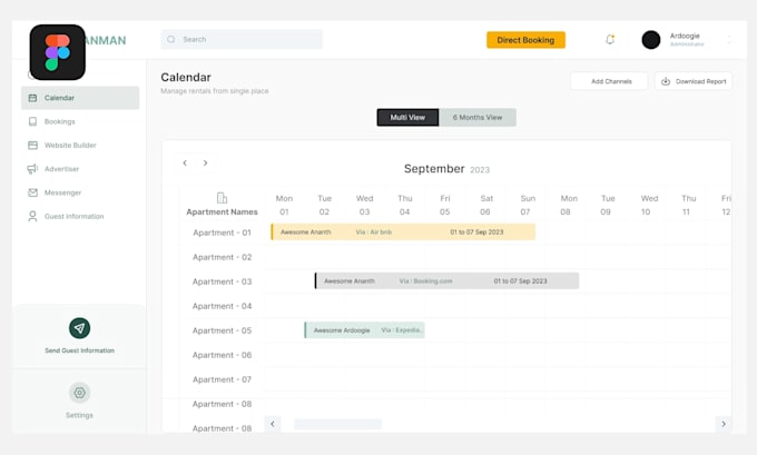 design dashboard admin panel  ui UX design saas, webapp figma