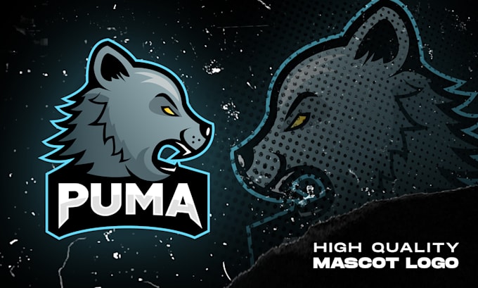 design a mascot logo for gaming team
