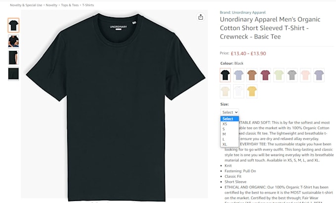 do amazon product listing and listing variations
