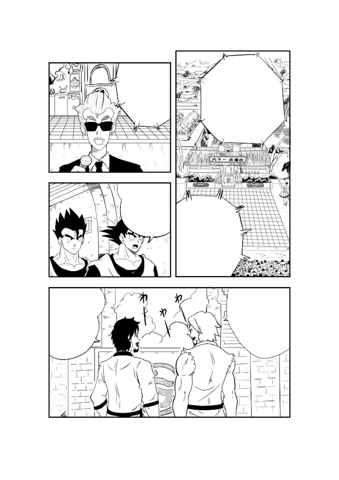 create manga or comic pages