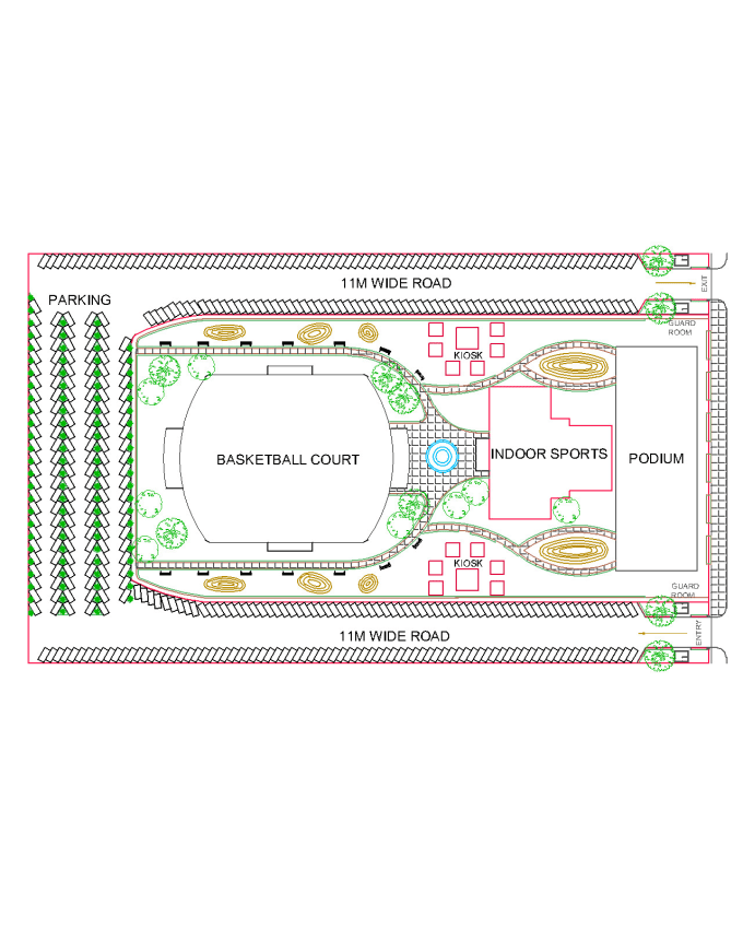 Draw and design architectural floor plan, section, elevation by