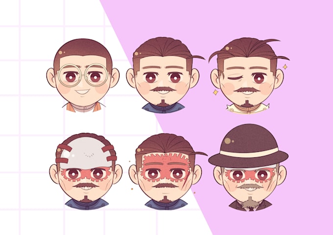 make cute chibi illustration