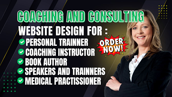 build life coaching, author, consulting, therapy, counseling website for trainer
