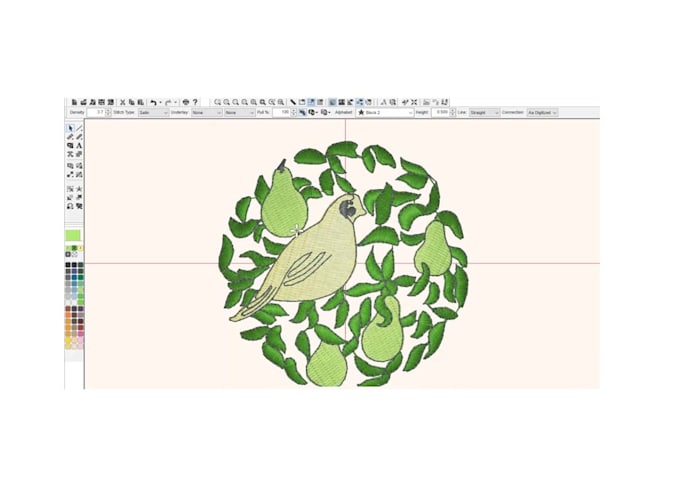 do your embroidery digitizing in melco pulse software with a native file