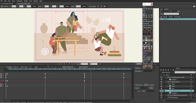 create animation 2d video