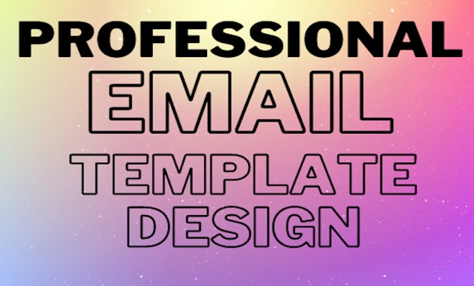 provide mailchimp email template design