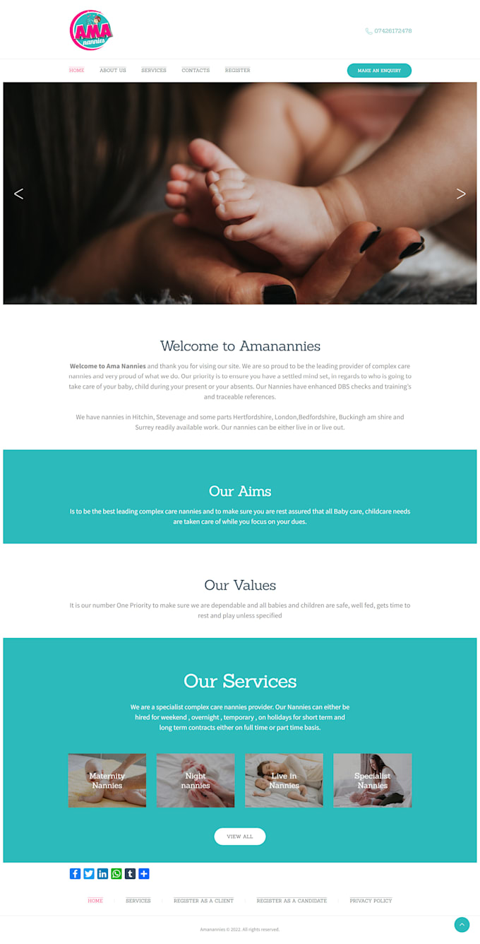 build professional wordpress site with responsive