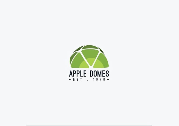 create an iconic logo for a dome greenhouse company