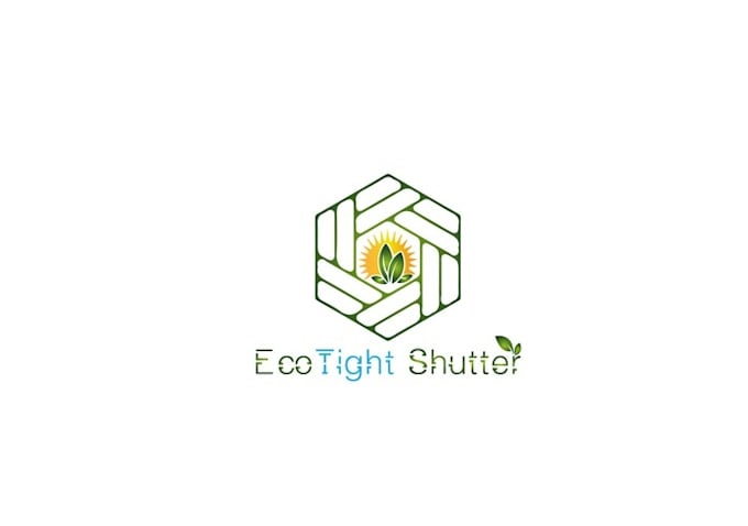 design ecotight shutter logo for healthy biosecure environment
