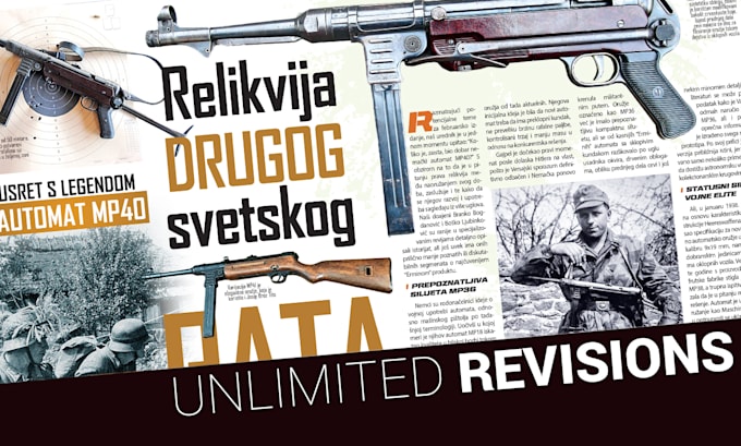 do magazine design, layout, and ads