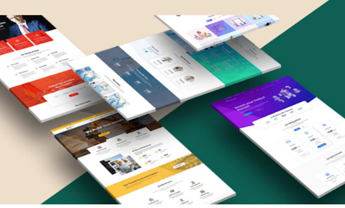 design responsive elementor or elementor pro landing page