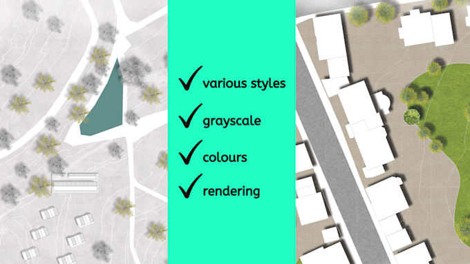 Draw and design your architectural site plan and masterplan by ...