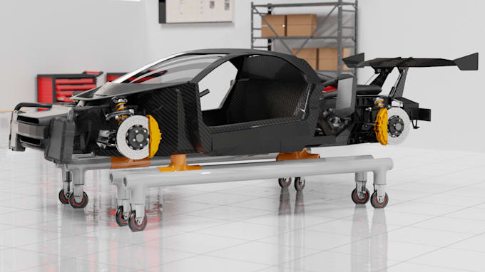 bring your car design idea to 3d