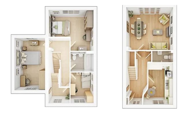 model your floorplan into 3d by sketchup