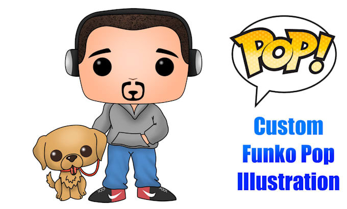 draw your idea as a funko pop