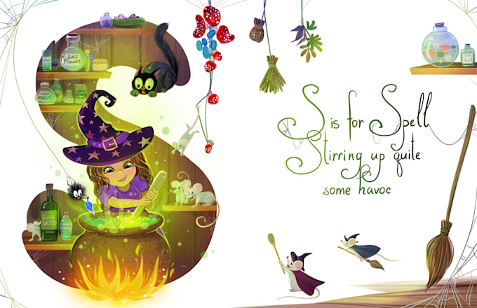 draw illustrations for books