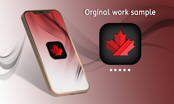 design a modern mobile app icon for ios and android