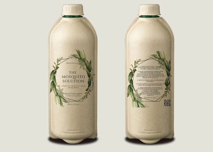 do candle label and product label design
