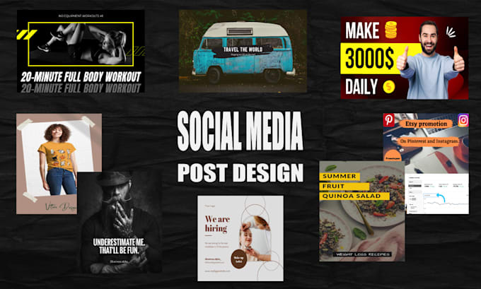 design professional instagram posts and story content
