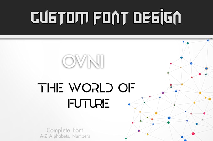 develop or modify custom font design font ttf and otf